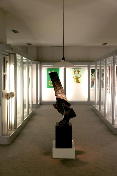 Inauguración Exposición Cosmología de Diego Canogar - Parte de la obra.