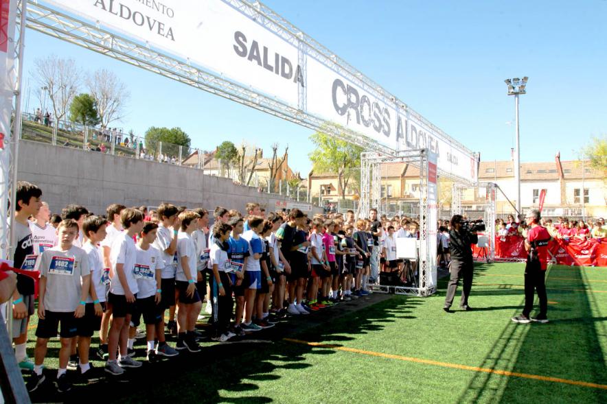 39ª Edición Cross Aldovea detalle salida