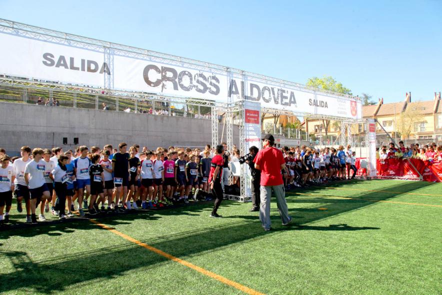 39ª Edición Cross Aldovea detalle salida