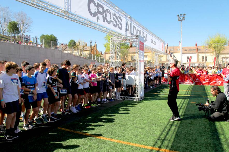 39ª Edición Cross Aldovea detalle salida