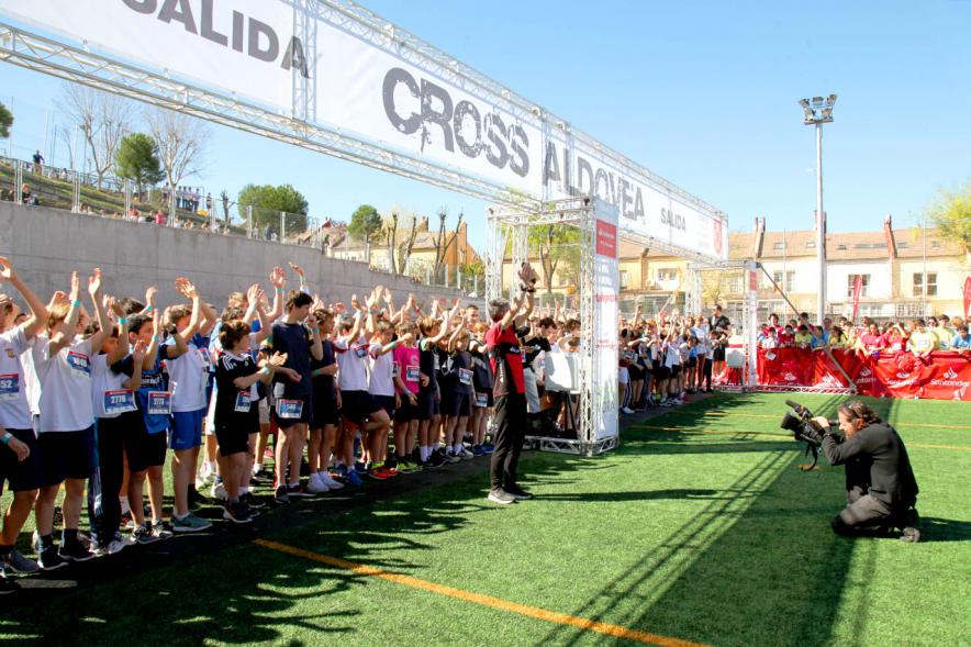 39ª Edición Cross Aldovea detalle salida