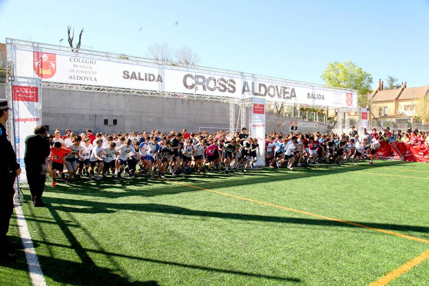39ª Edición Cross Aldovea detalle salida
