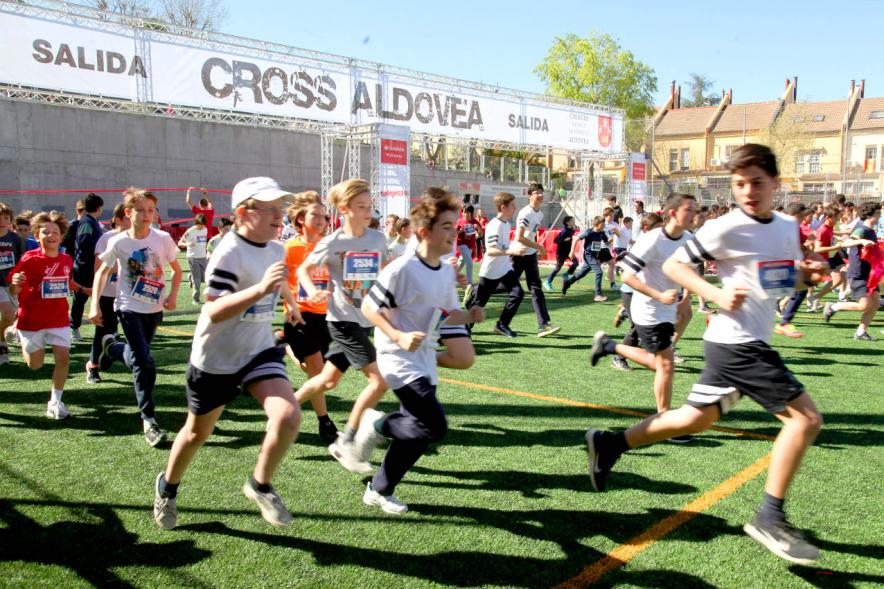 39ª Edición Cross Aldovea detalle salida