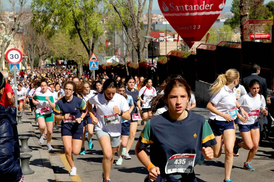 39ª Edición Cross Aldovea Detalle participantes corriendo
