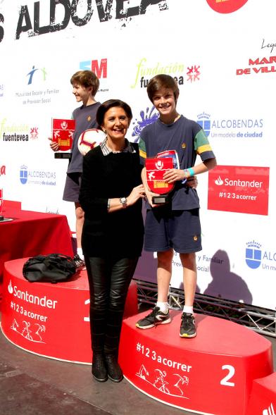 39ª Edición Cross Aldovea Detalle Podium