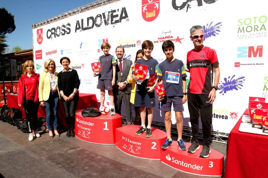 39ª Edición Cross Aldovea Detalle Podium