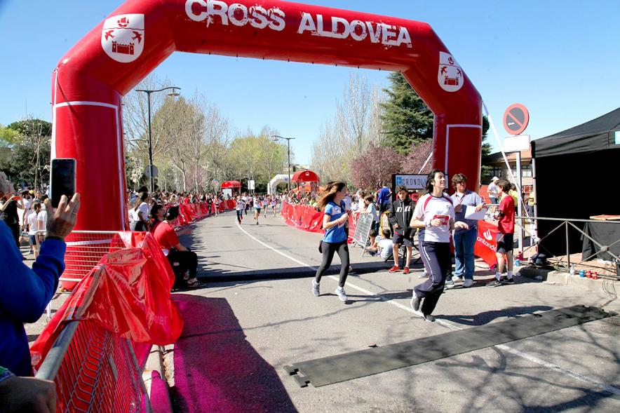 39ª Edición Cross Aldovea Detalle meta