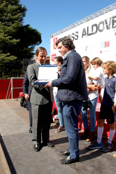 39ª Edición Cross Aldovea Detalle Podium