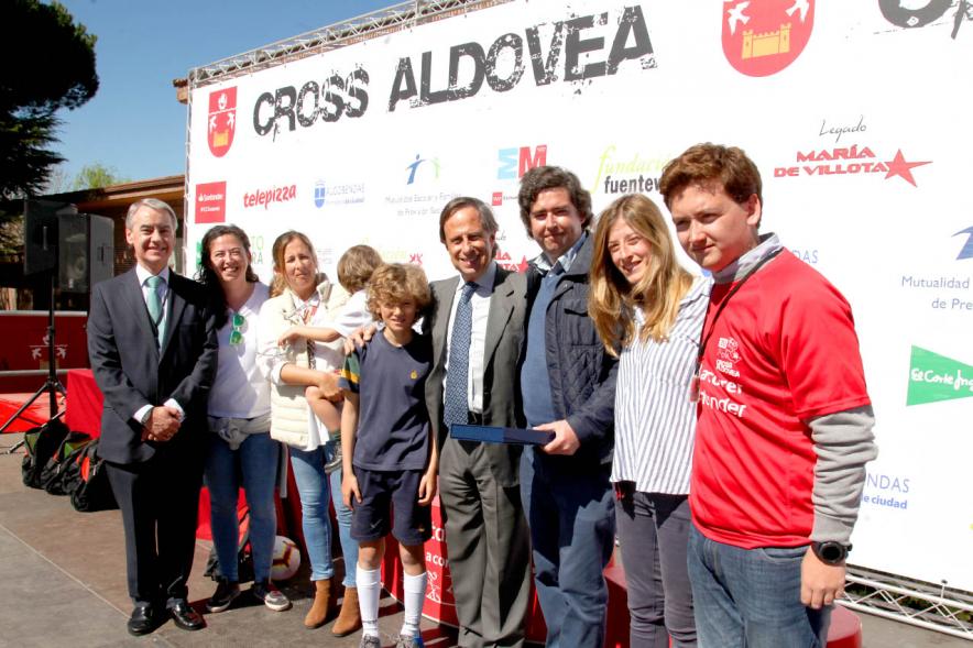 39ª Edición Cross Aldovea Detalle Podium