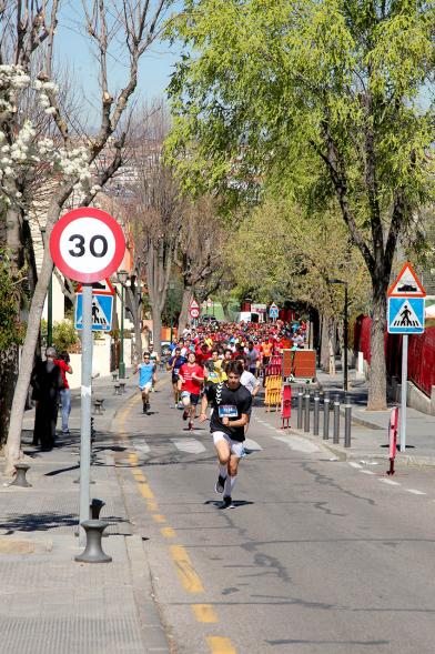39ª Edición Cross Aldovea Detalle cabeza de carrera