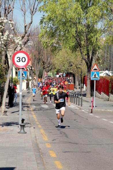39ª Edición Cross Aldovea Detalle cabeza de carrera