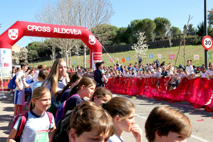 39ª Edición Cross Aldovea Detalle meta