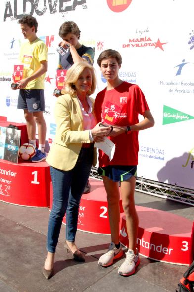 39ª Edición Cross Aldovea Detalle Podium