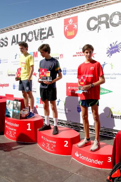 39ª Edición Cross Aldovea Detalle Podium