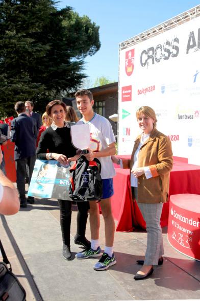 39ª Edición Cross Aldovea Detalle Podium