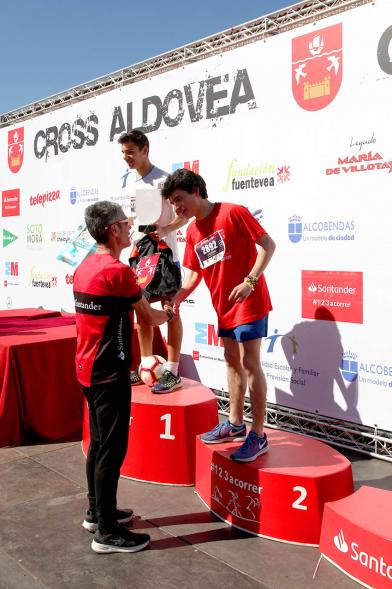 39ª Edición Cross Aldovea Detalle Podium