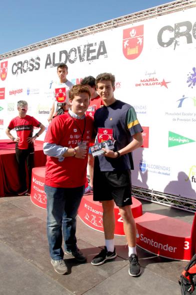 39ª Edición Cross Aldovea Detalle Podium