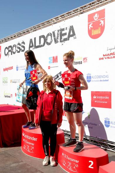 39ª Edición Cross Aldovea Detalle Podium