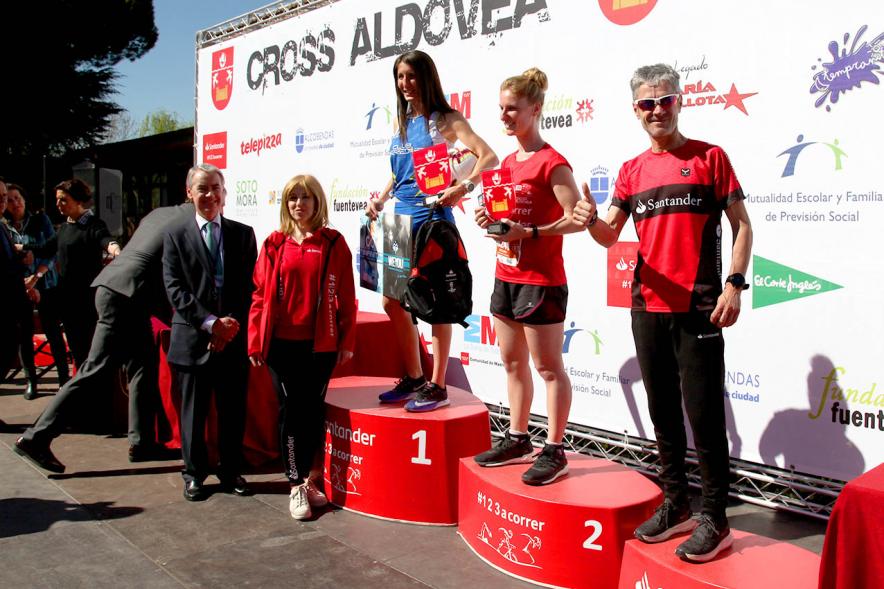 39ª Edición Cross Aldovea Detalle Podium