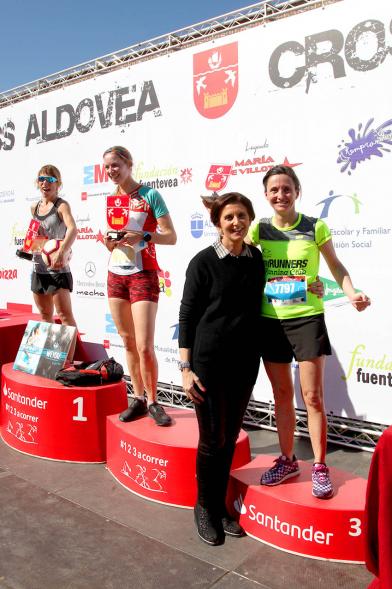  39ª Edición Cross Aldovea Detalle Podium