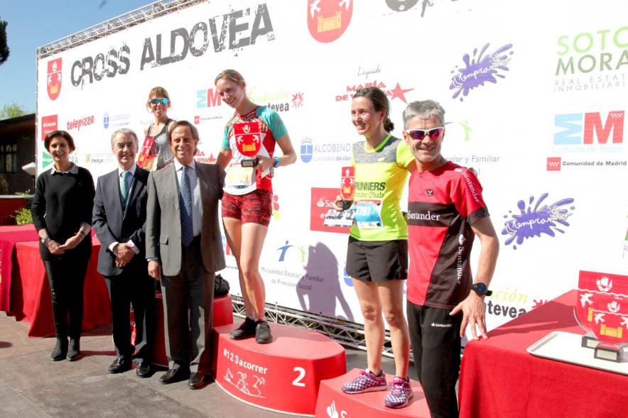 39ª Edición Cross Aldovea Detalle Podium