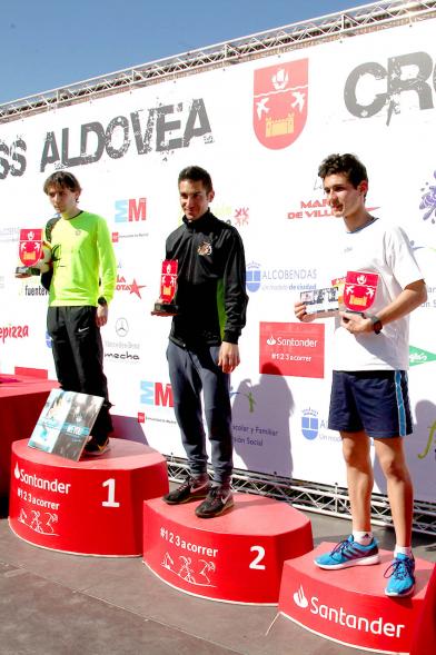 39ª Edición Cross Aldovea Detalle Podium
