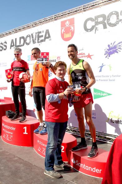39ª Edición Cross Aldovea Detalle Podium