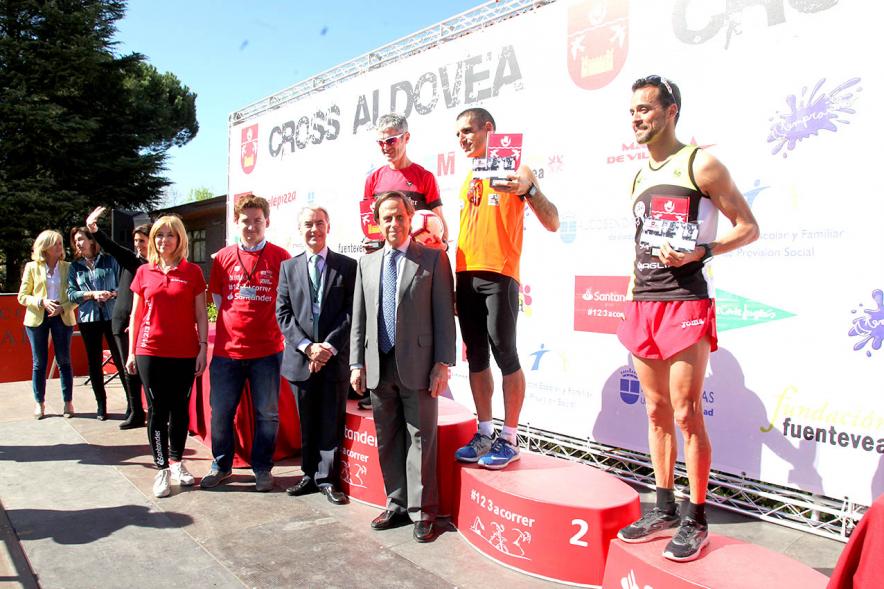 39ª Edición Cross Aldovea Detalle Podium