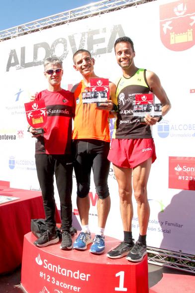 39ª Edición Cross Aldovea Detalle Podium