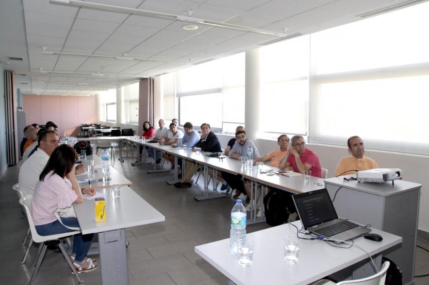 Jornada de Crowfunding Deportivo - Imagen de un momento de la conferencia.