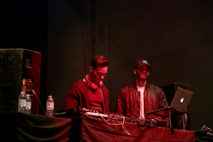 DJs durante el evento