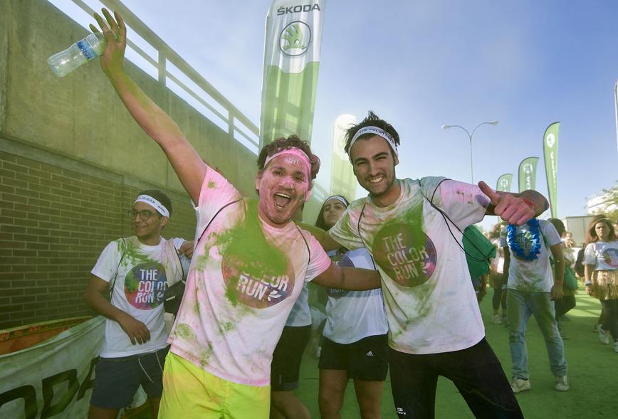 Carrera Color Run - Imagen participantes en la carrera.