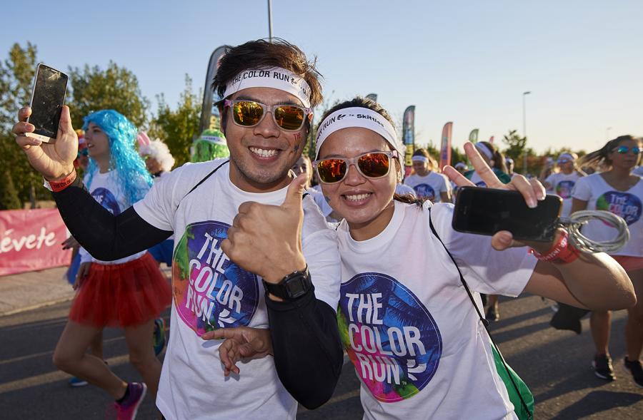 Carrera Color Run - Imagen participantes en la carrera.