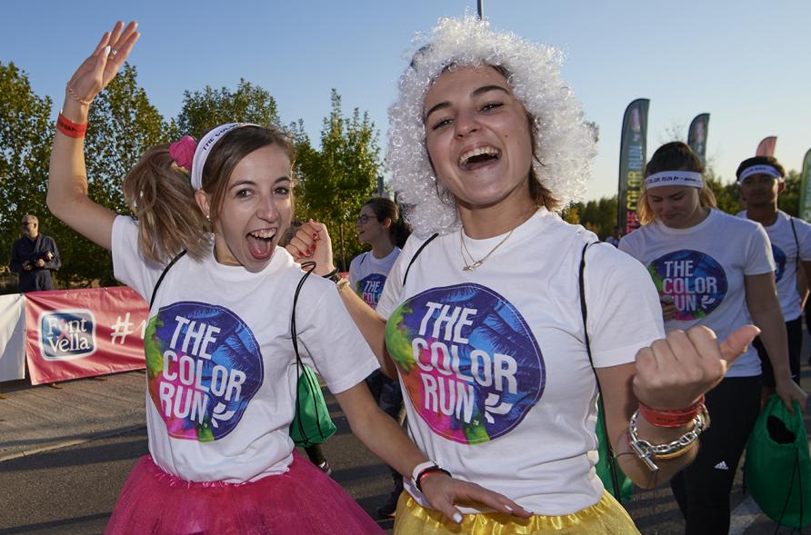 Carrera Color Run - Imagen participantes en la carrera.