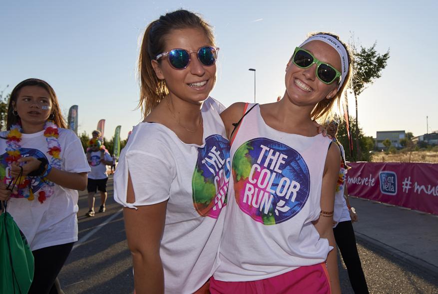 Carrera Color Run - Imagen participantes en la carrera.