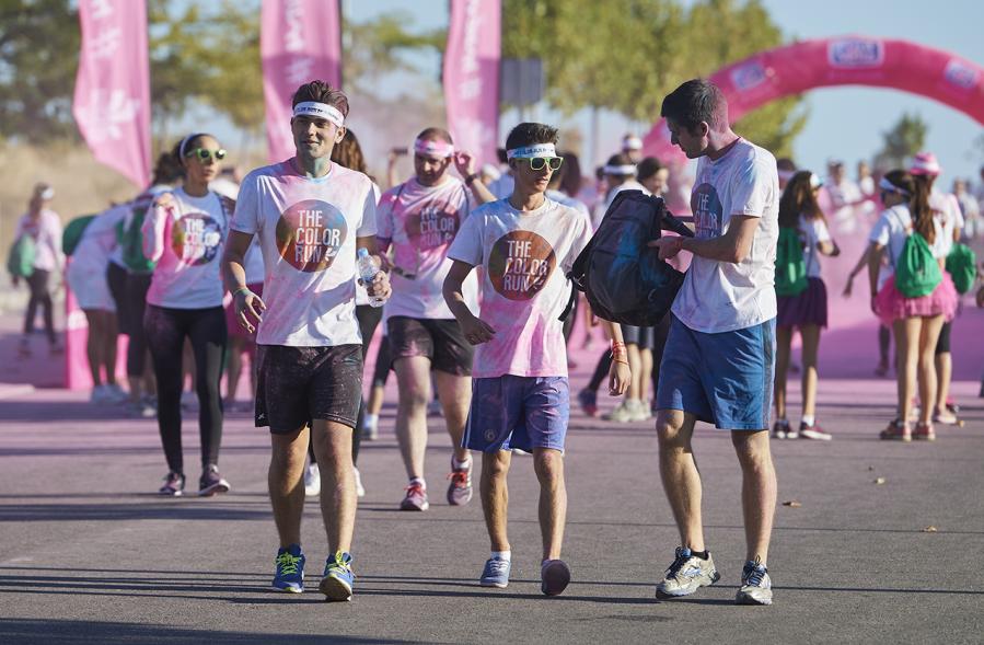 Carrera Color Run - Imagen participantes en la carrera.