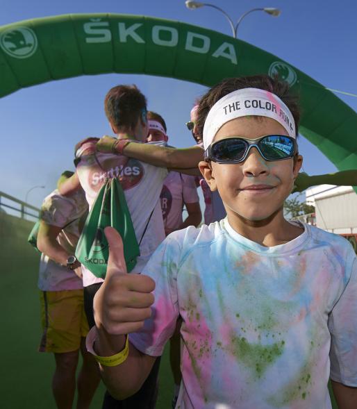Carrera Color Run - Imagen participantes en la carrera.