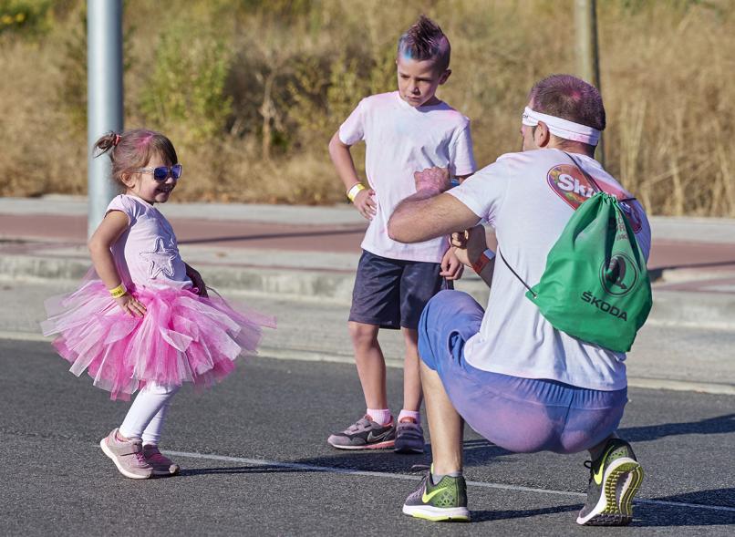 Carrera Color Run - Imagen participantes en la carrera.