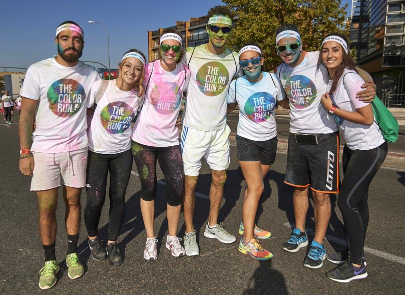 Carrera Color Run - Imagen participantes en la carrera.