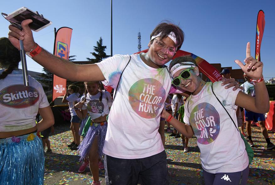 Carrera Color Run - Imagen participantes en la carrera.
