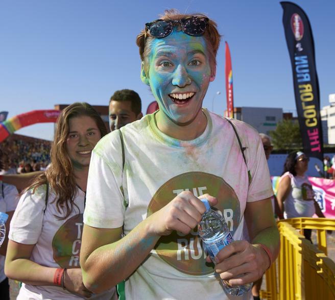 Carrera Color Run - Imagen participante en la carrera.