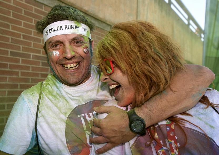 Carrera Color Run - Imagen participantes en la carrera.