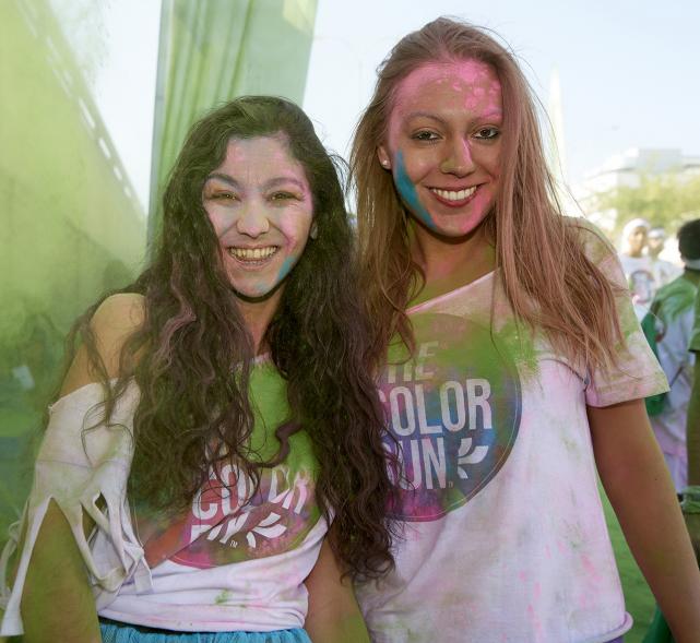 Carrera Color Run - Imagen participantes en la carrera.