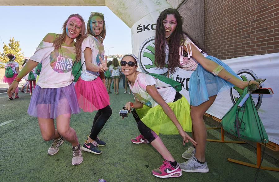 Carrera Color Run - Imagen participantes en la carrera.
