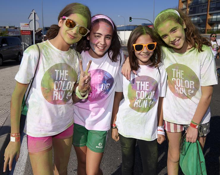 Carrera Color Run - Imagen participantes en la carrera.