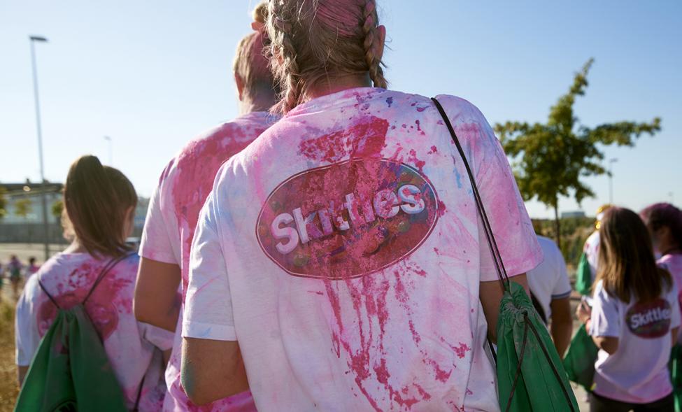 Carrera Color Run - Imagen participantes en la carrera.