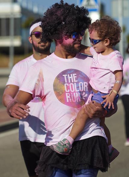 Carrera Color Run - Imagen participantes en la carrera.