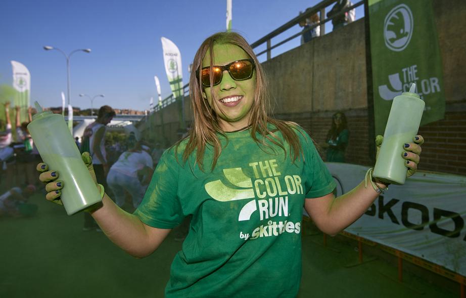 Carrera Color Run - Imagen participante en la carrera.