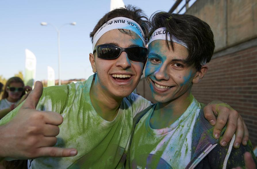 Carrera Color Run - Imagen de participantes en la carrera.
