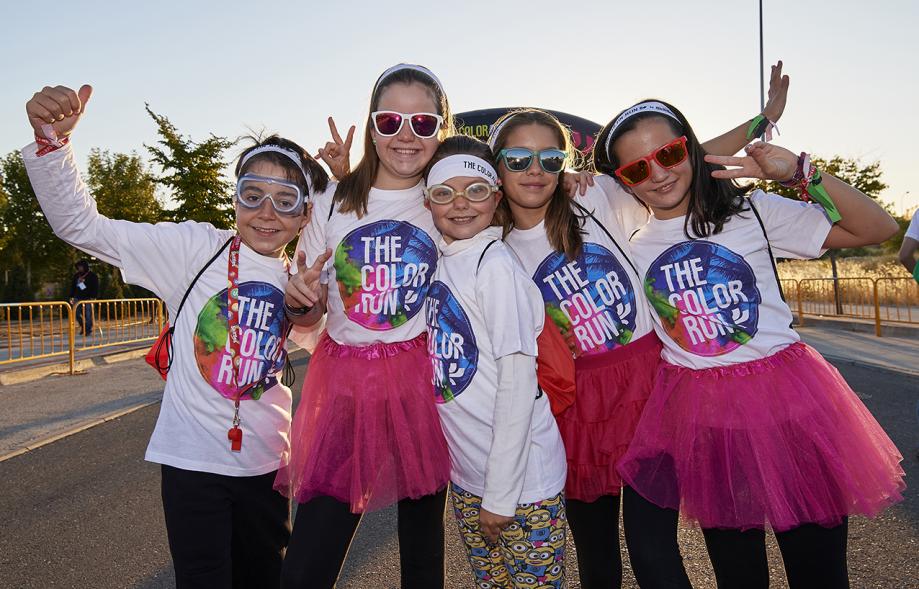 Carrera Color Run - Imagen participantes en la carrera.